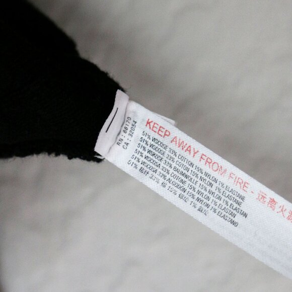 Free People FP Beach Short And Sweet Mini Dress S Black Button Back Soft Comfy - Picture 12 of 14